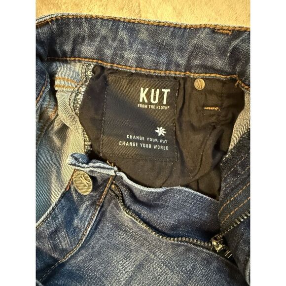 Kut from the Kloth Blue High Waist Women Shorts - Picture 10 of 12